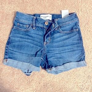 Abercrombie jean shorts